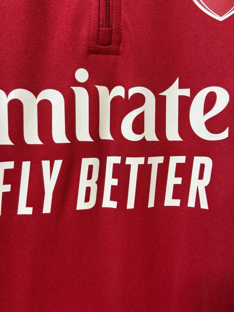 ☆美品　アーセナル トレーニングウェア　レッド　Oサイズ