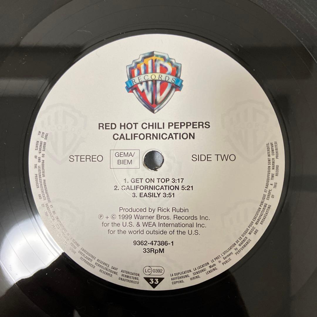洋楽 RED HOT CHILI PEPPERS/CALIFORNICATION/LP