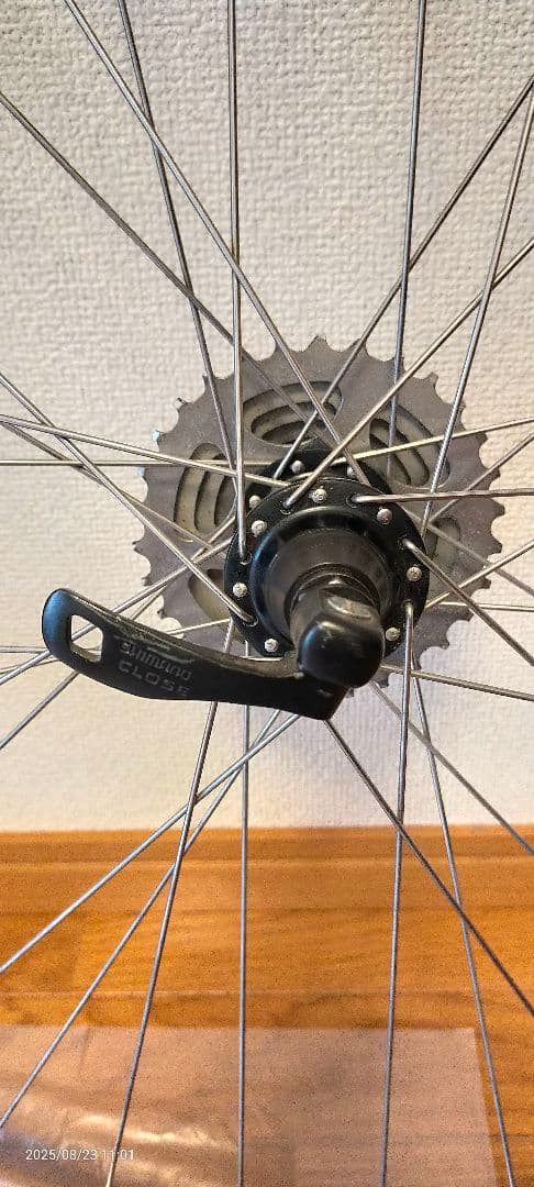 2個セット 完組ホイール 26インチ シマノ製スプロケット