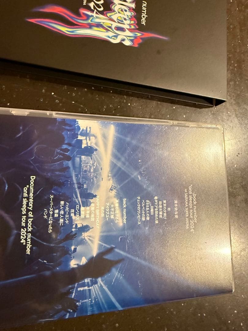 邦楽 back number anti sleeps tour 2024Blu-ray