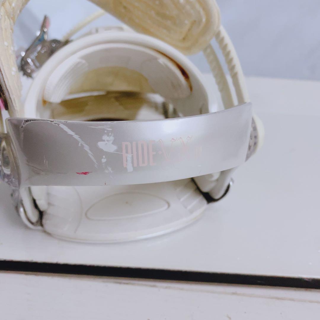 スノーボード 板 スプーン ANGEL ビンディングセット ホワイト ピンク