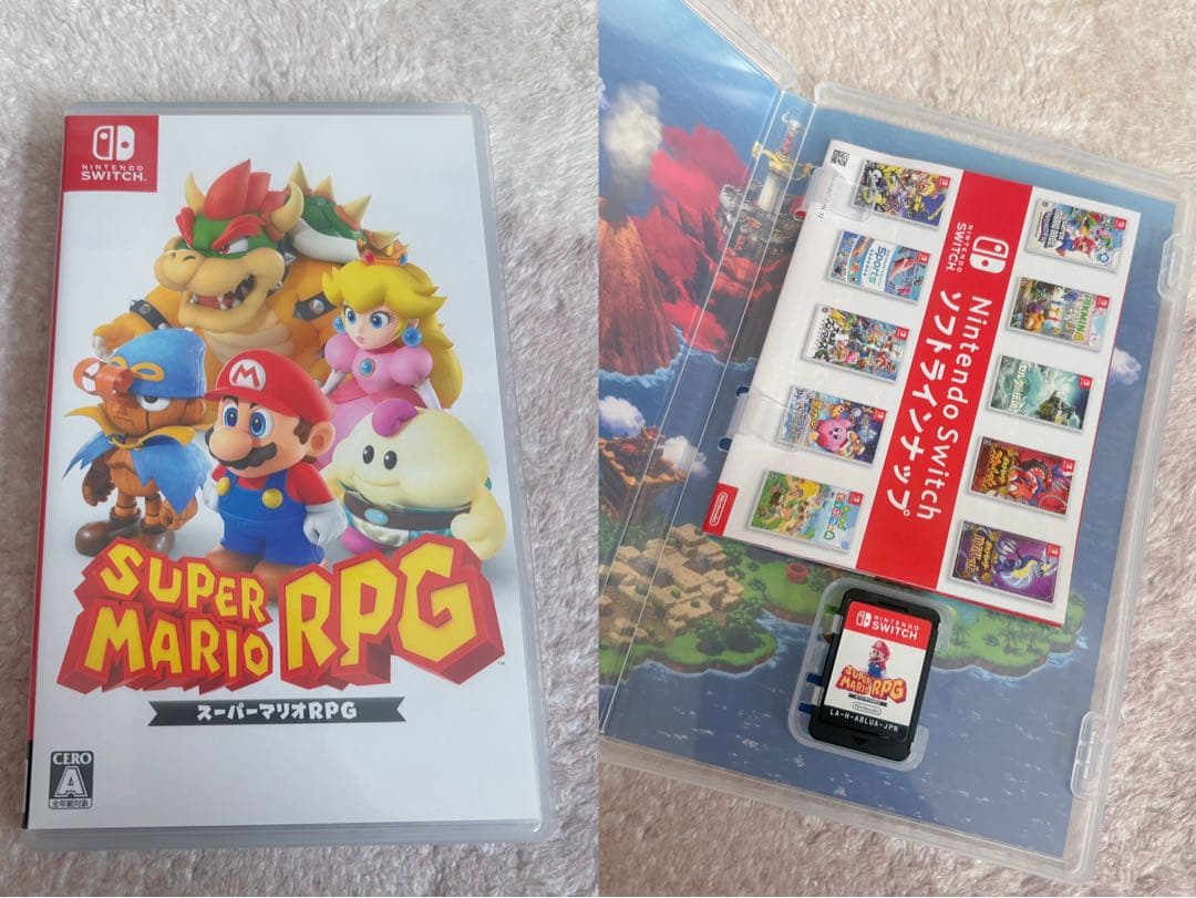 Nintendo Switch／赤・青／備品完備／箱あり／ソフト付き