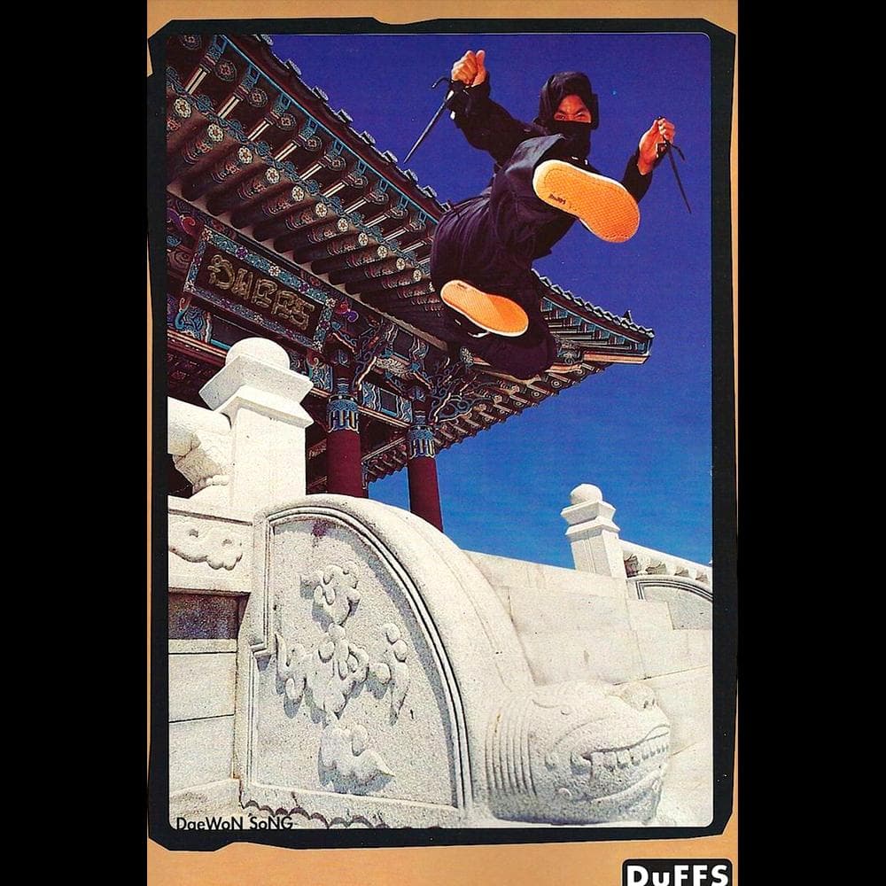 【1993年USA製】初期 DuFFS スウェット オールドSK8 ビンテージ