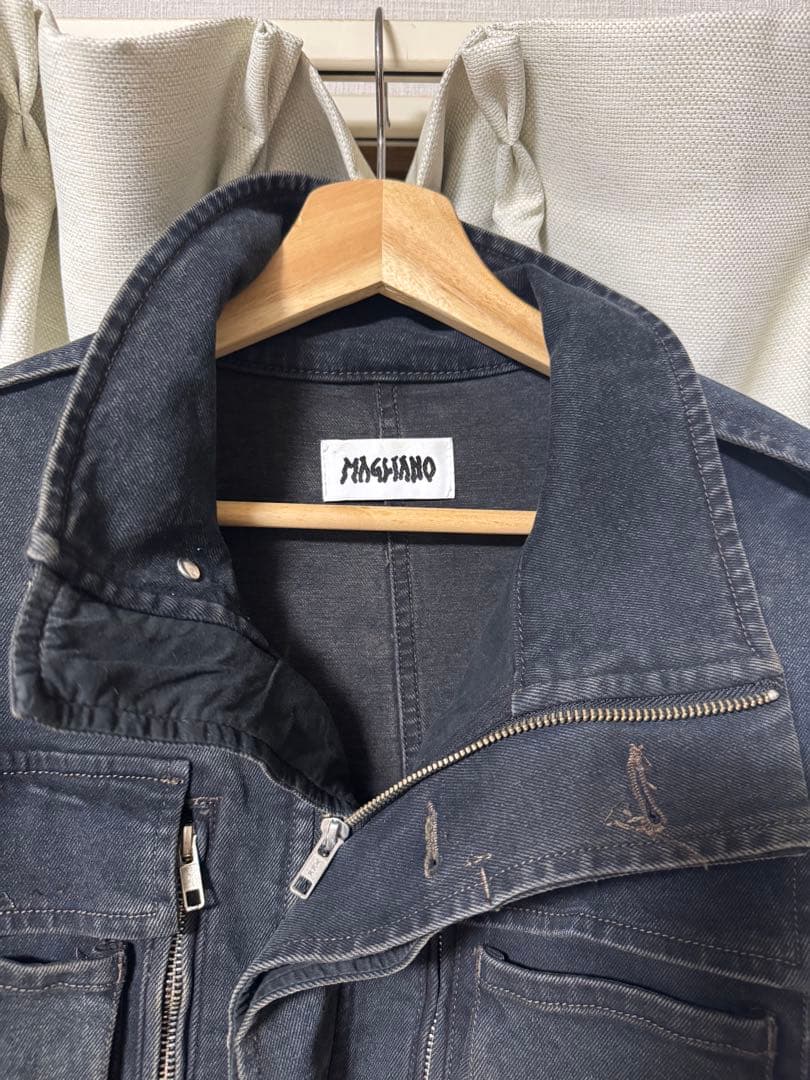 magliano 23ss デニム　ミリタリージャケット