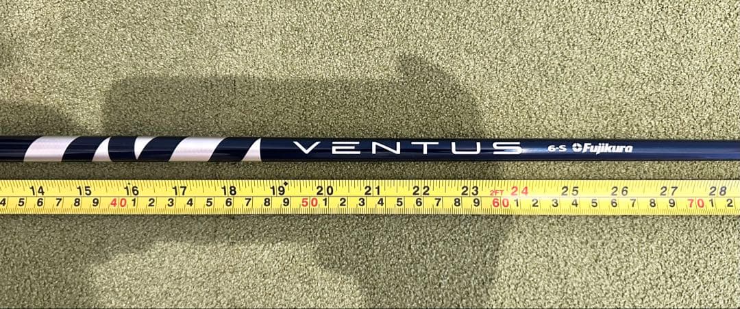 中古美品｜ベンタスブルーベロコア6Sフジクラ｜ドライバー用｜キャロウェイスリーブ