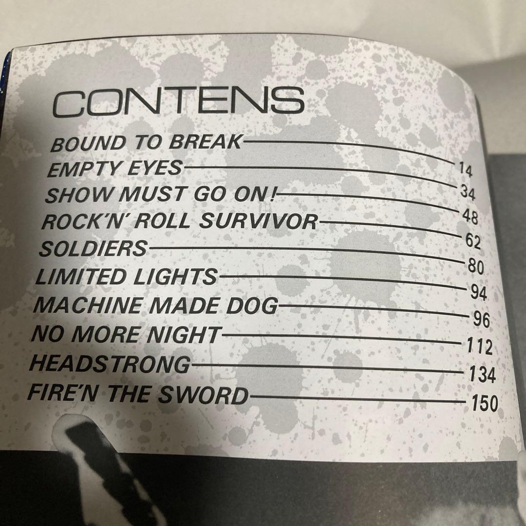 【バンドスコア】アンセム／バウンド・トゥ・ブレイク　ANTHEM　楽譜