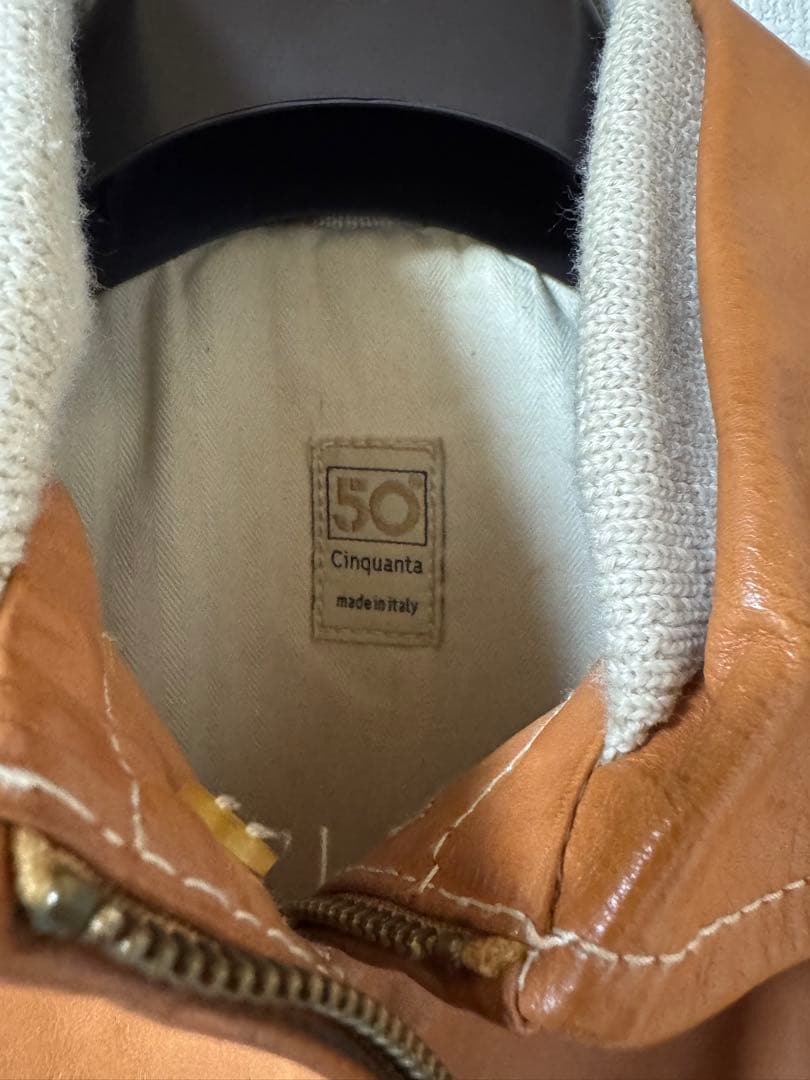 CINQUANTA チンクワンタ　チンクアンタ　レザージャケット