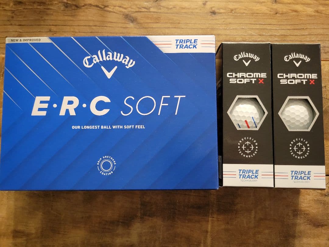 キャロウェイ CHROME SOFT X & E.R.C SOFT
