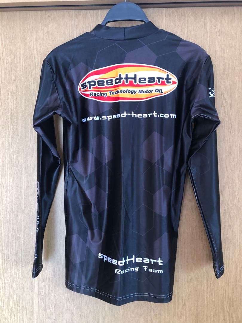 speedHeart 長袖シャツ 黒 3枚セット