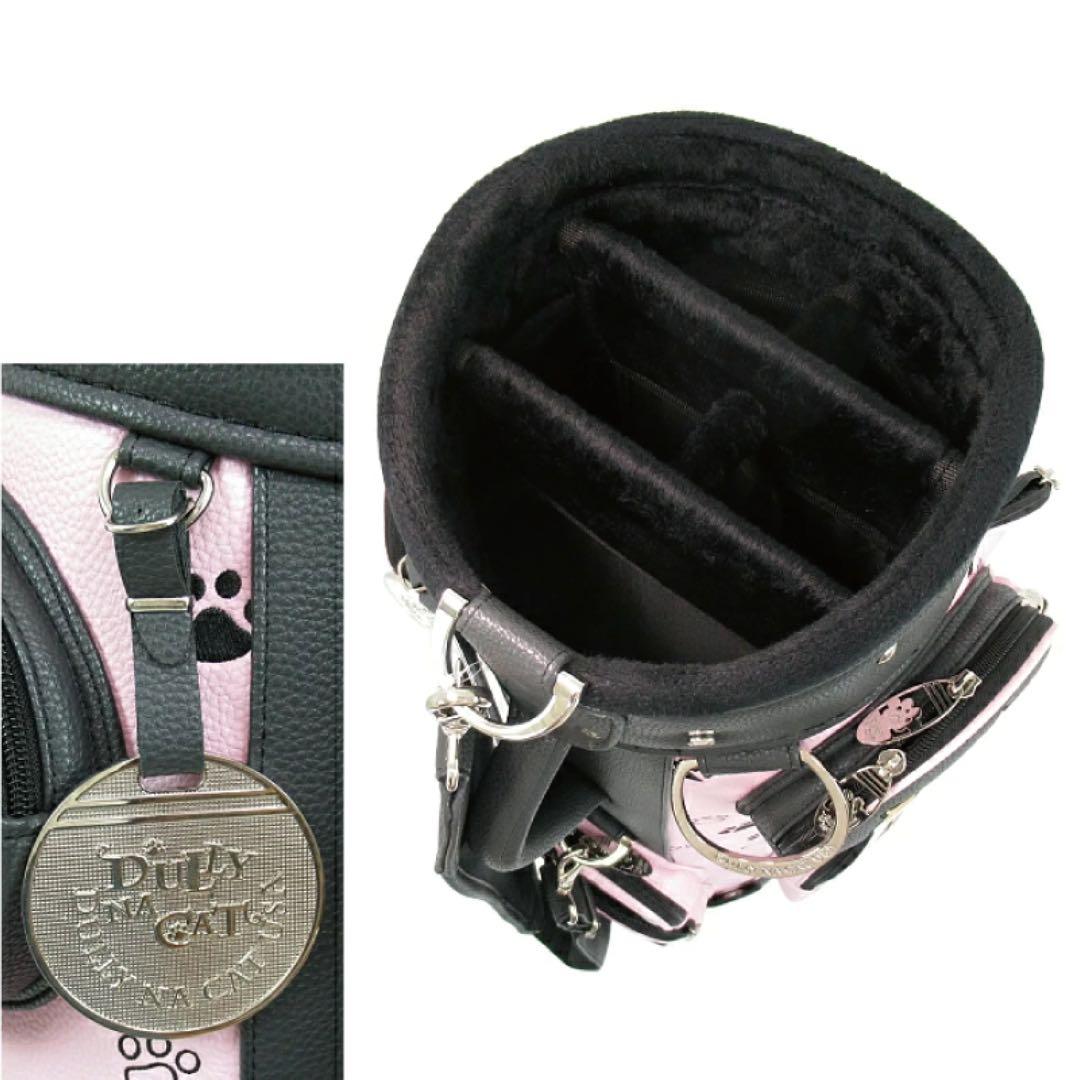 【新品】ダリーナキャット キャディバッグ　DN-CB03 ブラック