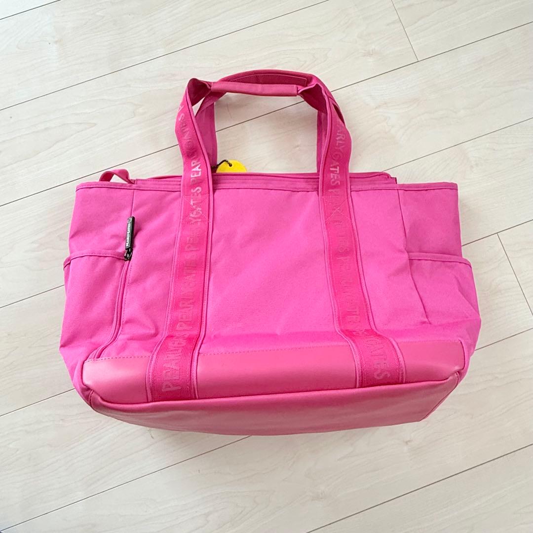 PEARLY GATES ピンクトートバッグ　ロッカーバック　ゴルフ