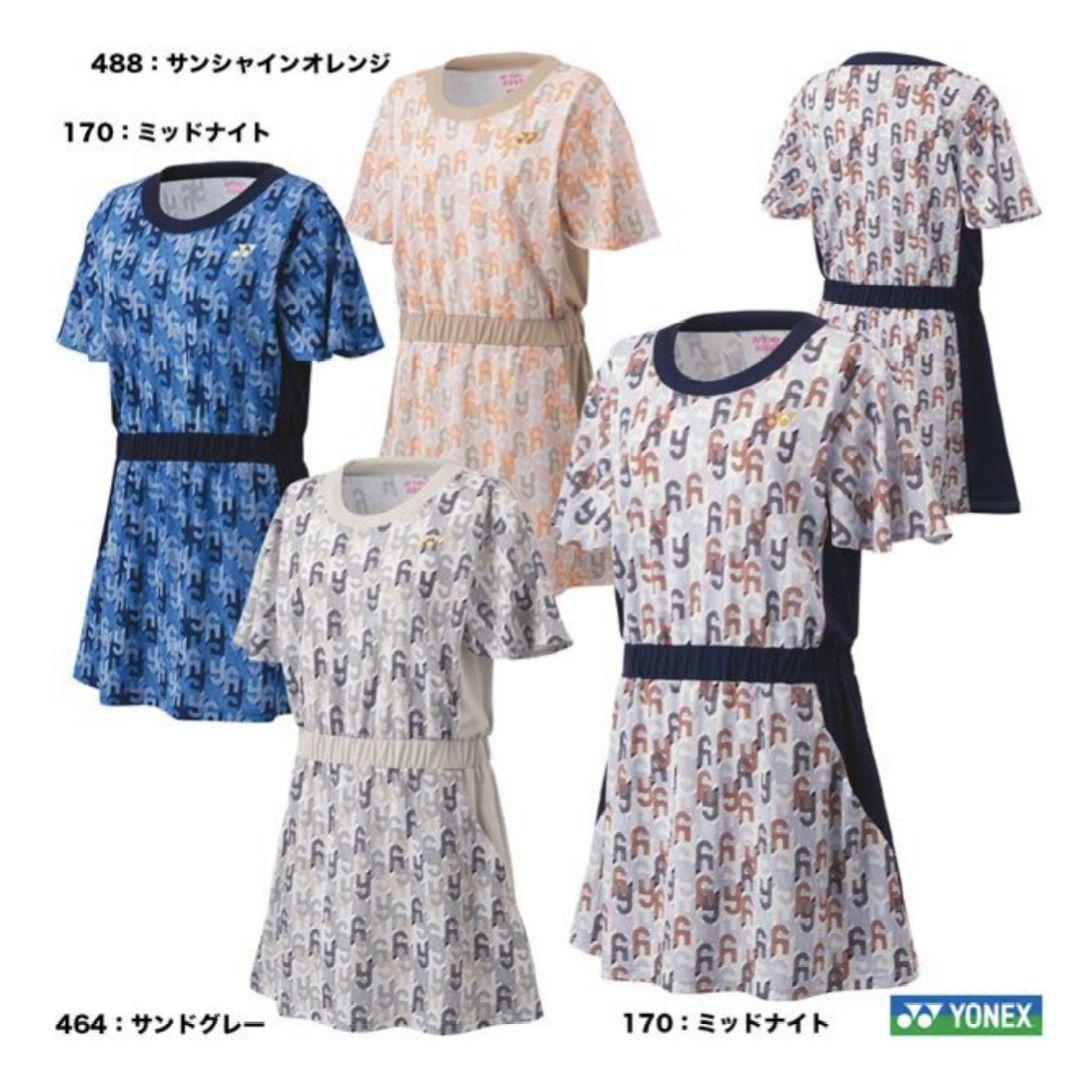 1回着用【ヨネックス】テニスウェア　ワンピースO/プリンス　バボラ　フィラ
