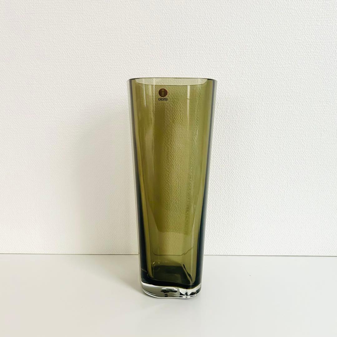 新品  イッタラ アルヴァアアルト ベース180スモーキグレー花瓶
