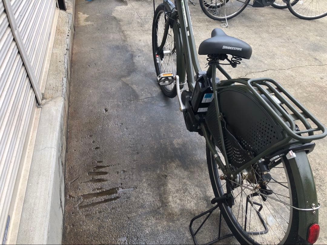 ブリヂストン新機種電動アシスト自転車ハイディ2.26 インチカーキアルミボディー