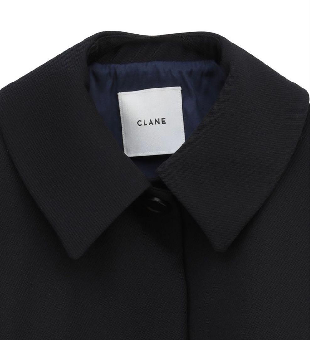 CLANE バルキースリーブクロップドジャケット