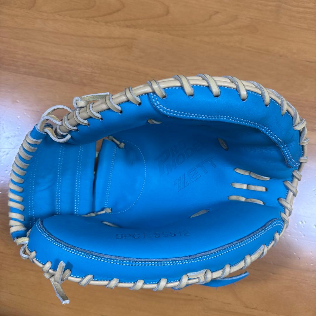 ZETT 捕手用 硬式キャッチャーミット　右投げ