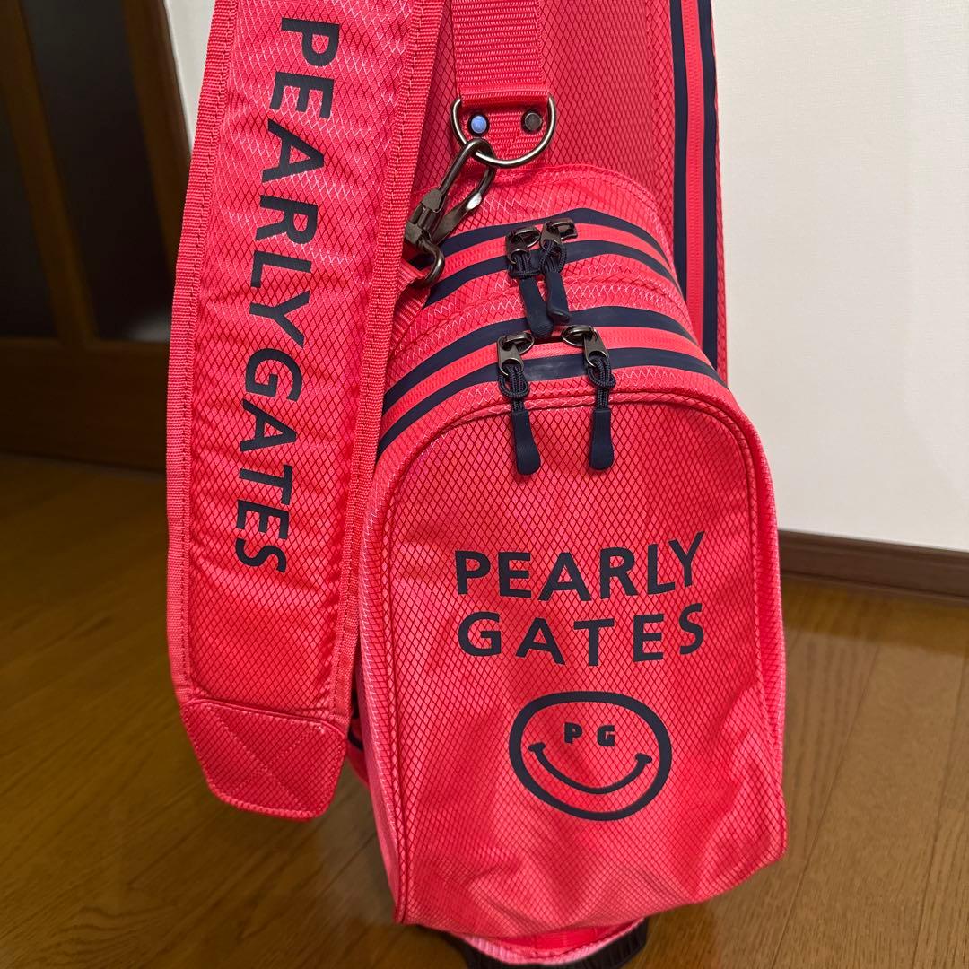 PEARLY GATES PG1989 ゴルフバッグ ピンク