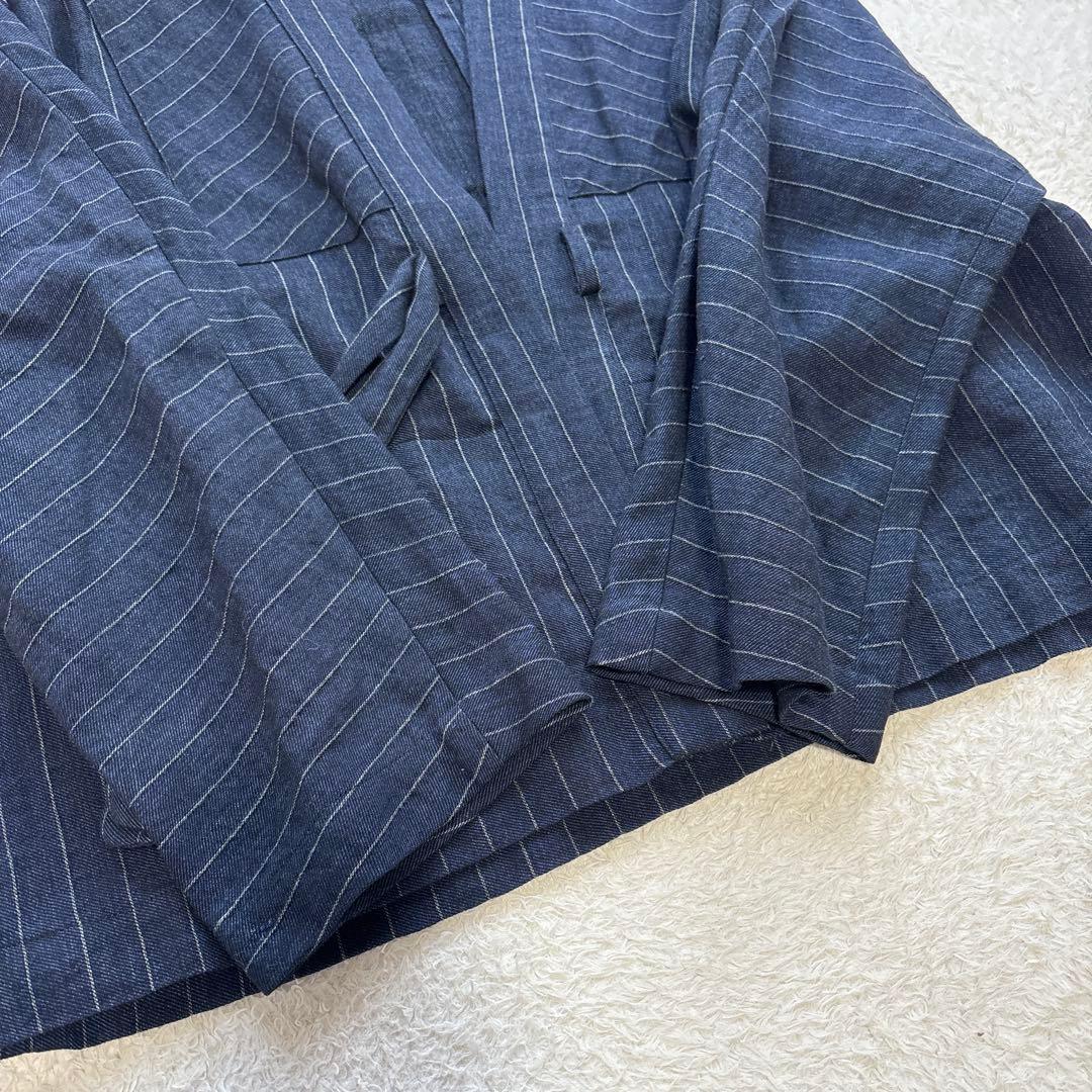 ジャケット・アウター Shirin Guild Indigo Japanese Jacket