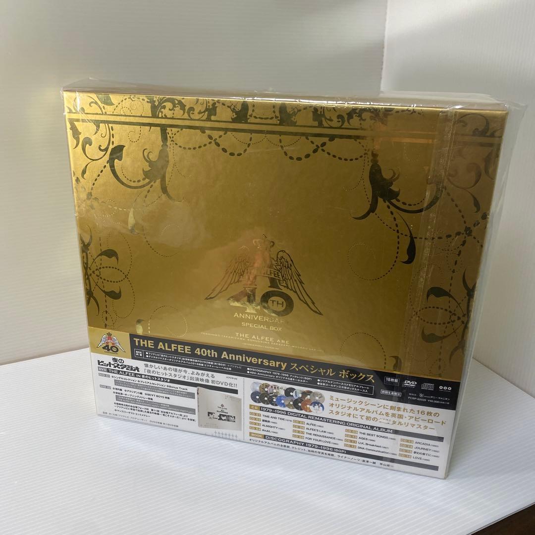 THE ALFEE/40TH ANNIVERSARY スペシャルボックス〈初回…