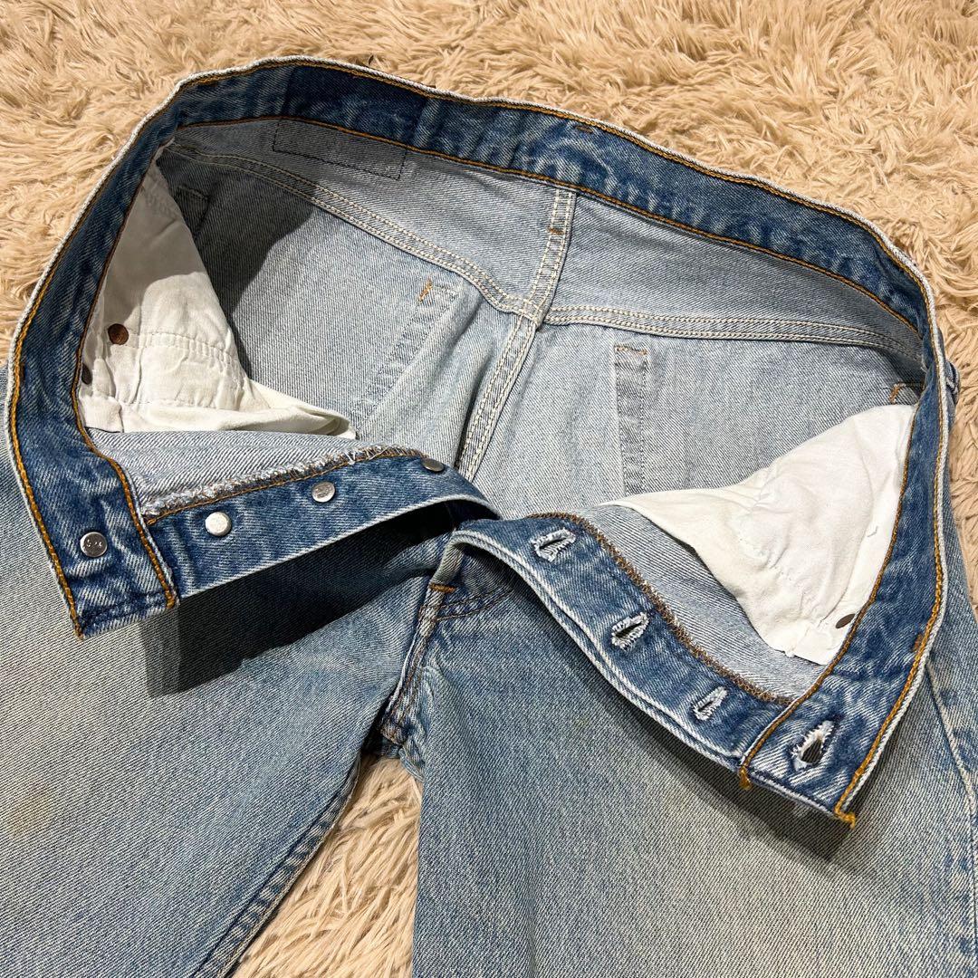 ✨USA•W36✨90s リーバイス501xx 脇割り 刻印524 色落ち 薄色