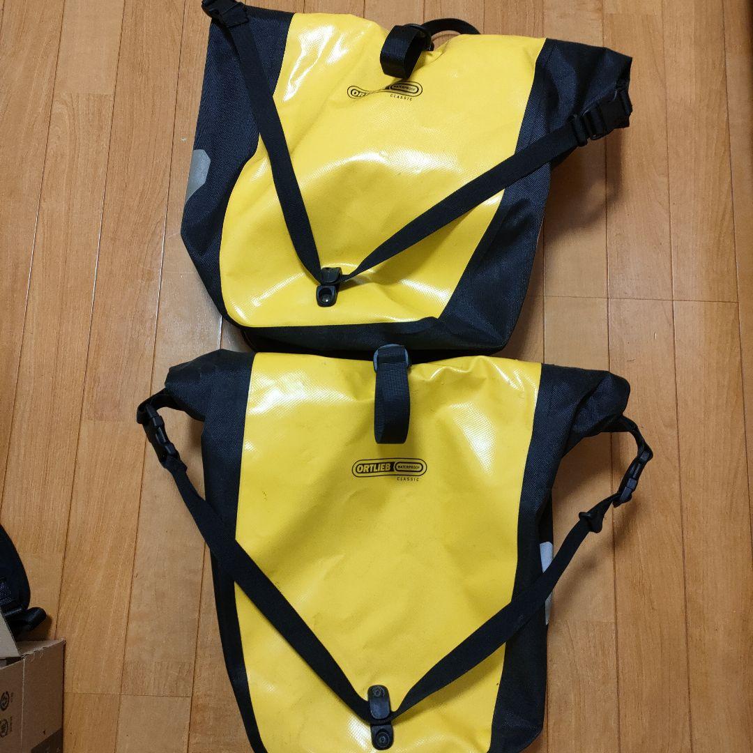 ORTLIEB 防水バッグ イエロー/ブラック パニアバック