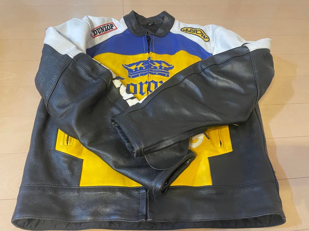 Corona extra レザー本革レーシングジャケット Mサイズ