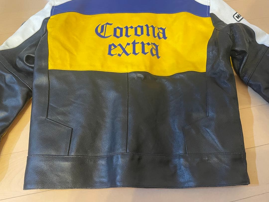 Corona extra レザー本革レーシングジャケット Mサイズ