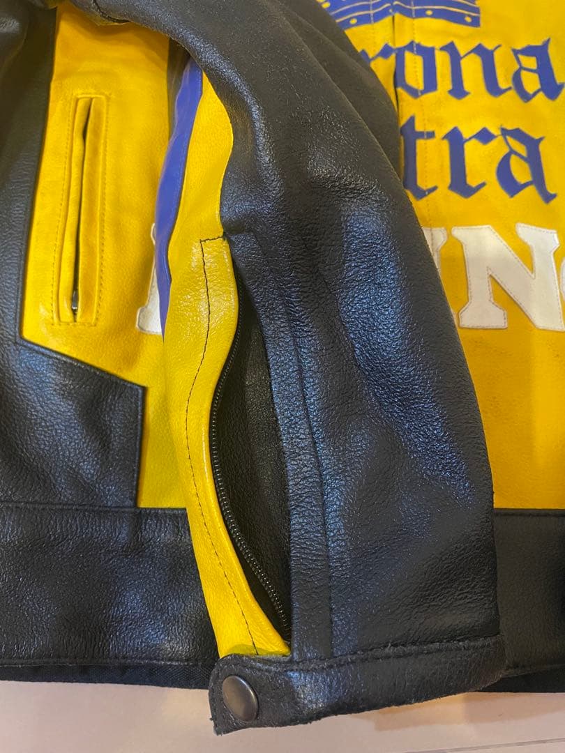 Corona extra レザー本革レーシングジャケット Mサイズ