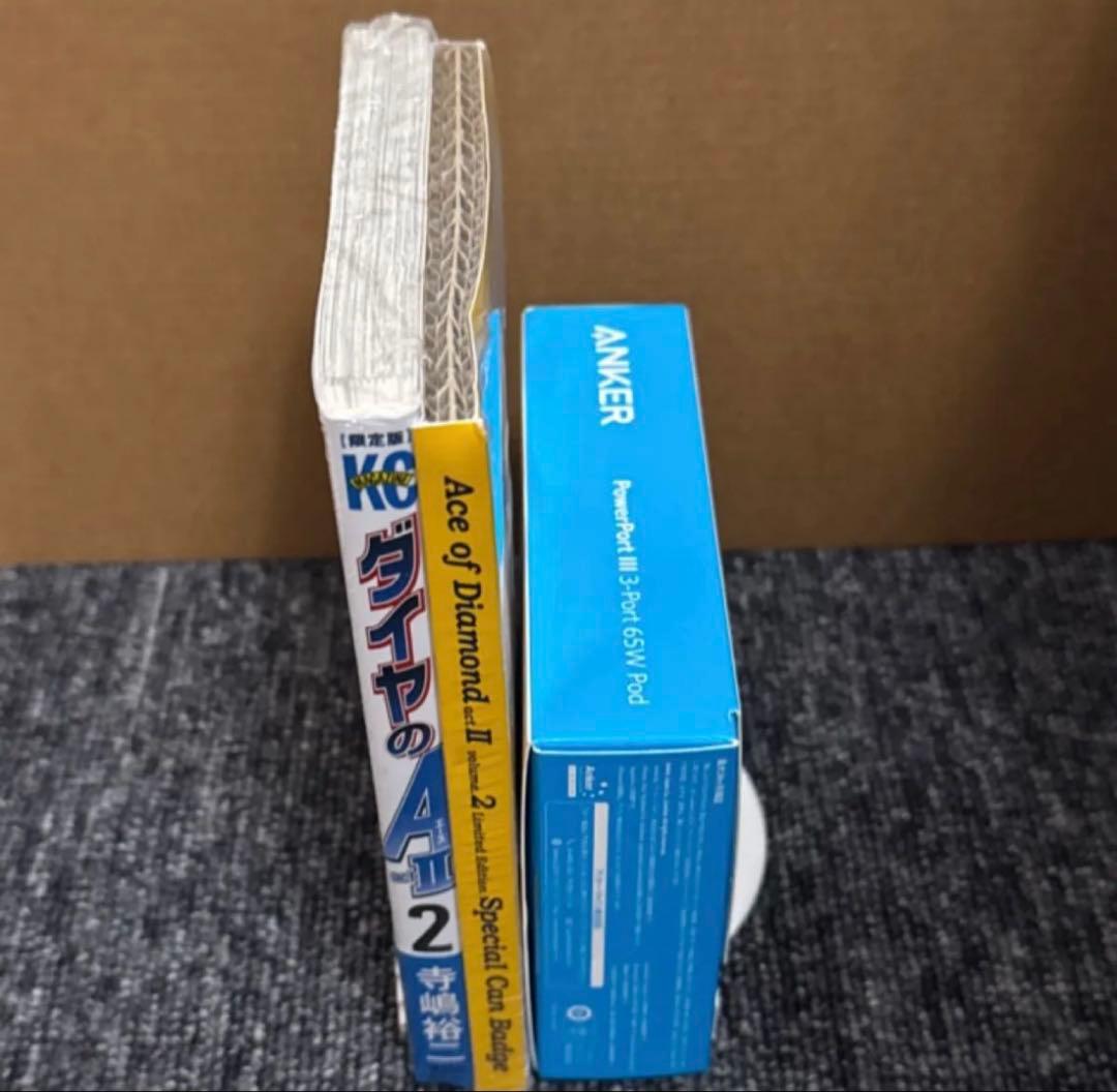 ダイヤのA act2 2 限定版　新品未開封　特製缶バッジ