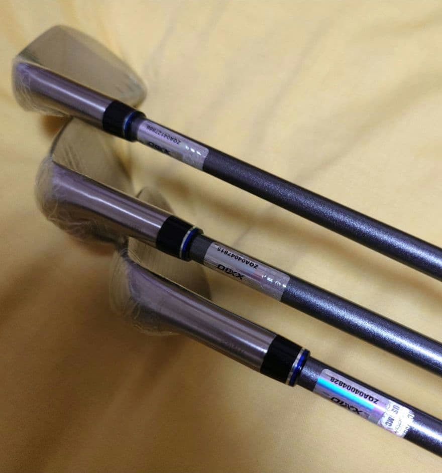 [新品未使用]ゼクシオ クロスⅡ 2021 カーボン7本セット