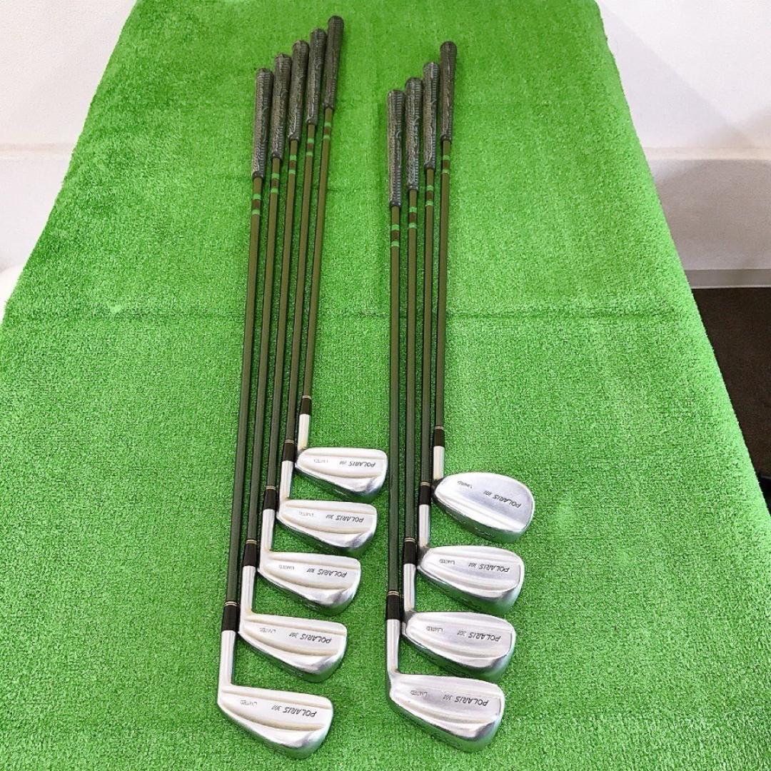 タ37★ミズノ POLARIS 301 LIMITED 9本アイアンセット 名器