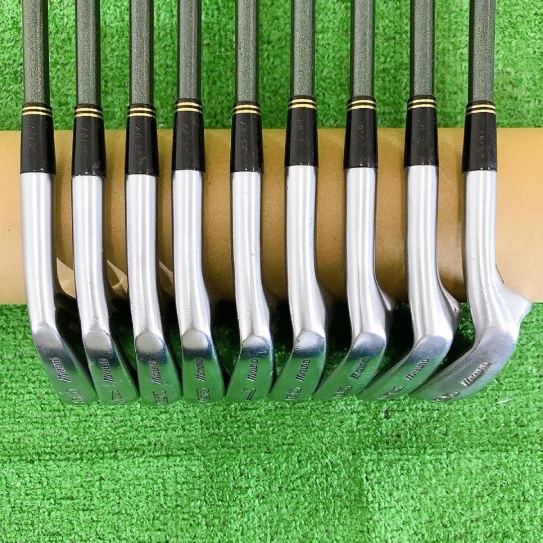 タ37★ミズノ POLARIS 301 LIMITED 9本アイアンセット 名器