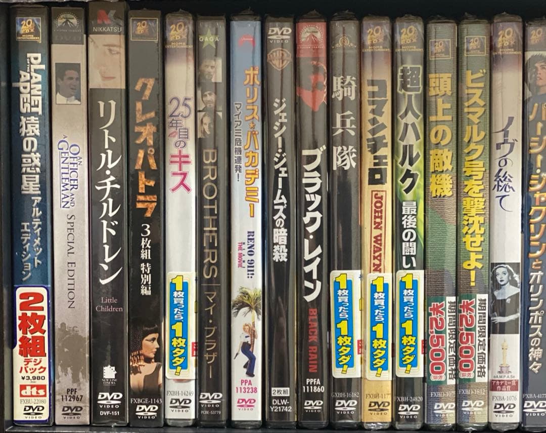 DVD／まとめ売り／見本盤