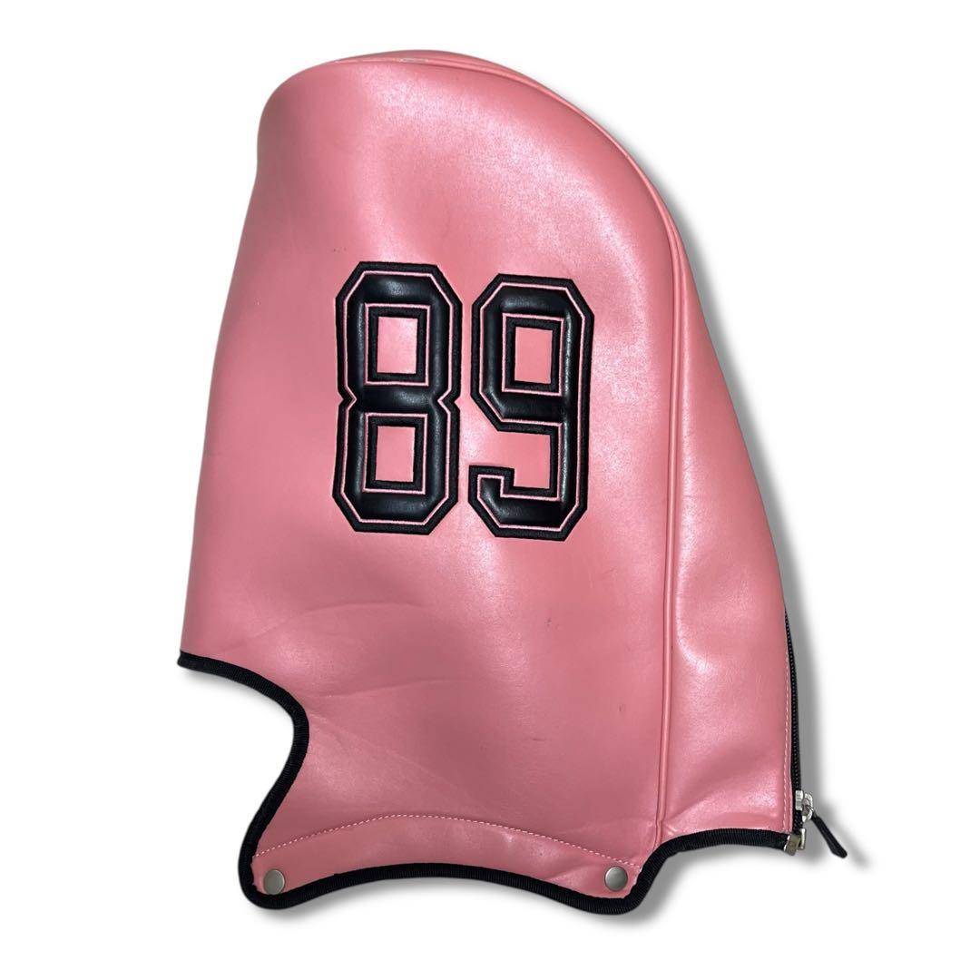 訳あり パーリーゲイツ スタンドキャディバッグ ピンク 9型 ショルダー欠品