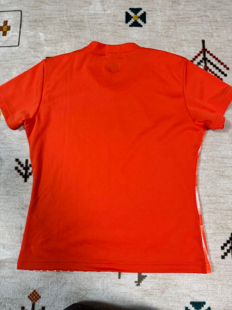 YONEX バドミントンウェア レディース　Lサイズ オレンジ　ペアセット