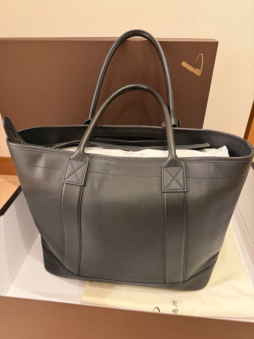 土屋鞄　ビークル ラージストックトート　ダークインディゴ　最終値下げです！