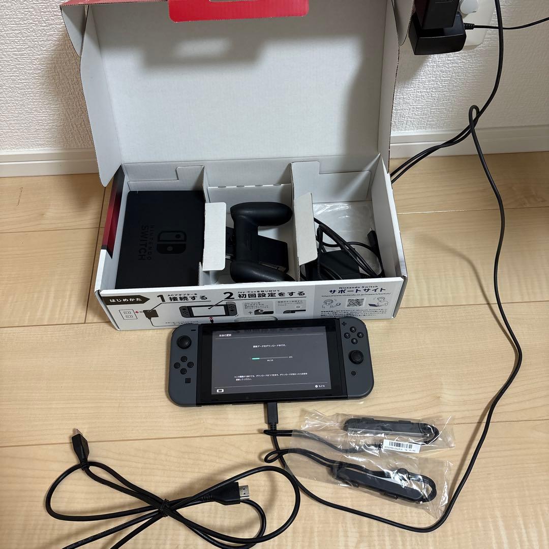 Nintendo Switch グレー本体 付属品付き