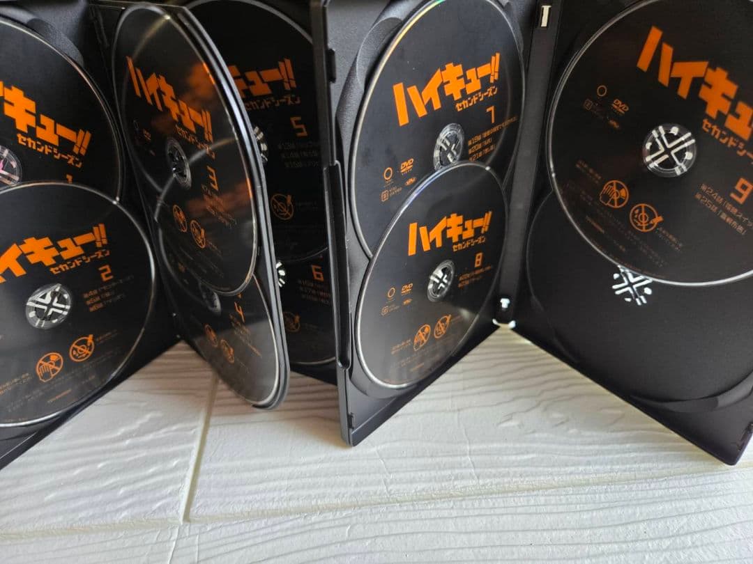 ハイキュー　セカンドシーズン 全巻セット　DVD レンタル