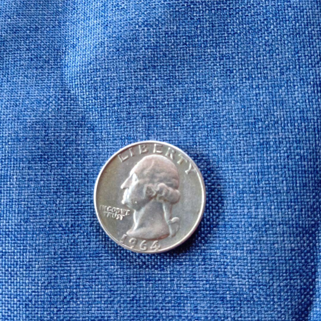 1964年 アメリカ合衆国 銀貨 4枚セット