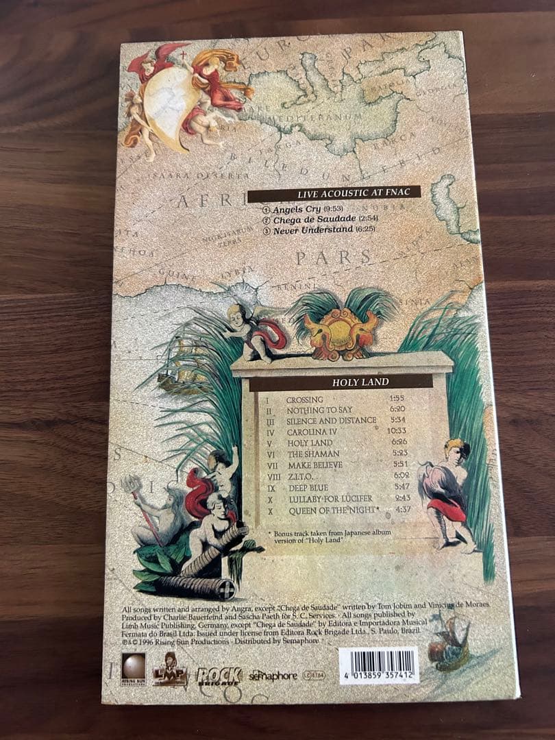 アングラANGRA, Holy Land (DIGIPACK Ver.)