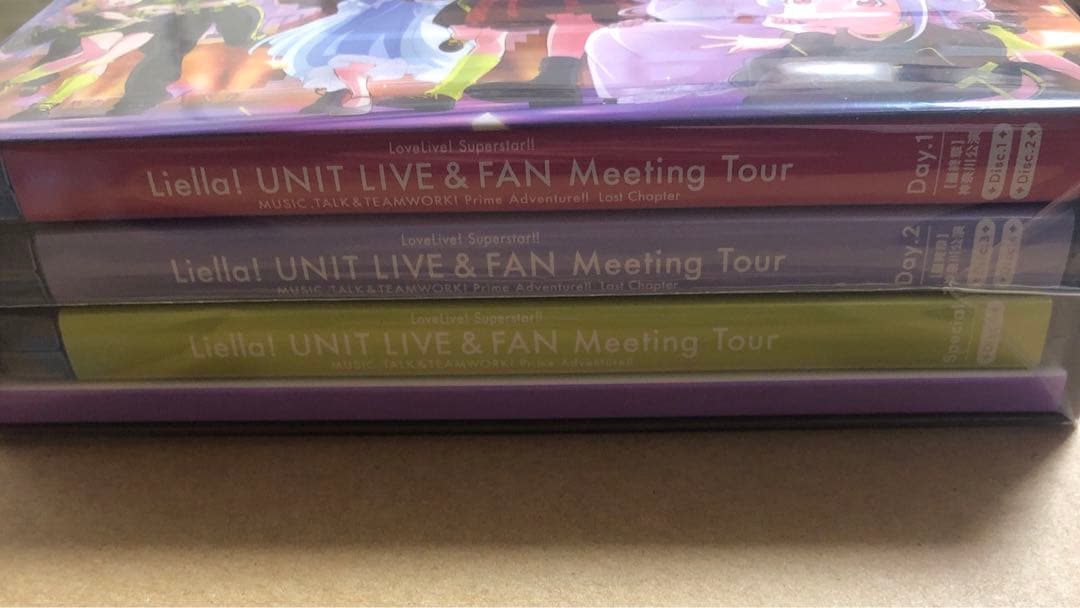 ラブライブ！ Liella! ユニットライブ&ファンミBlu-ray 新品未開封