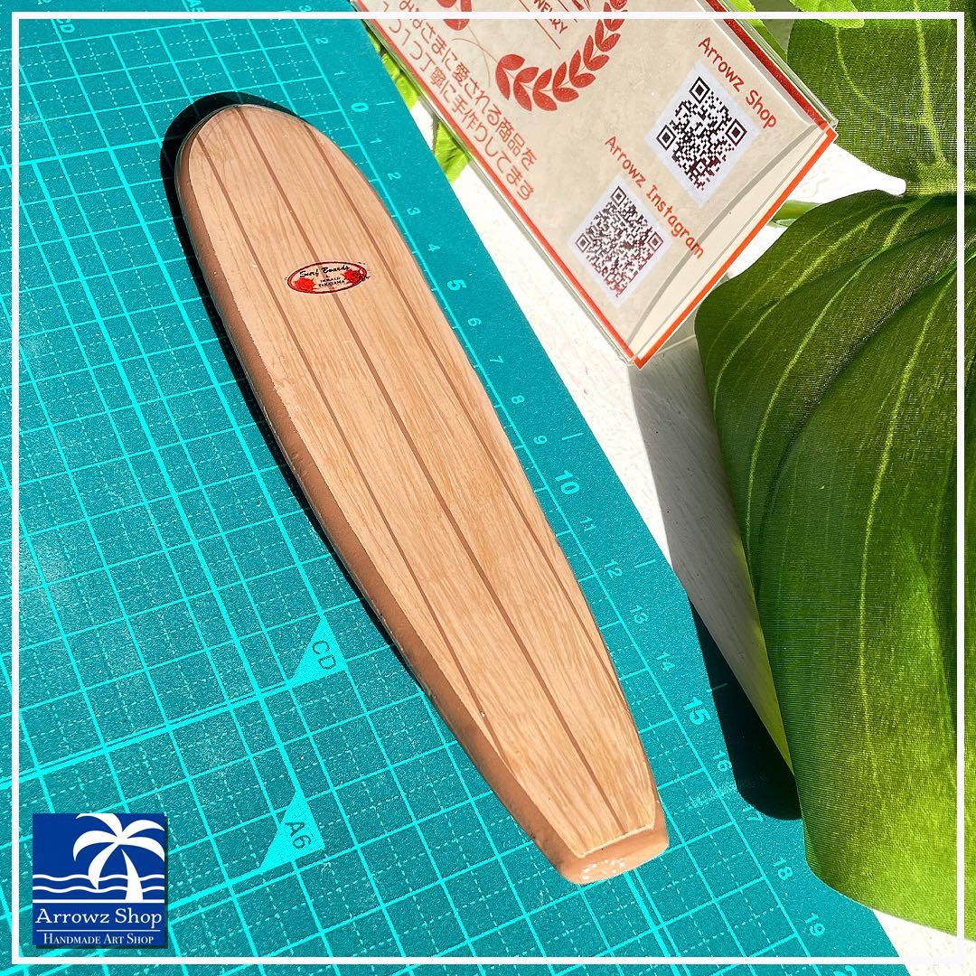 【期間限定セール】ミニチュアロングボード(インテリア)No.5ウッド風