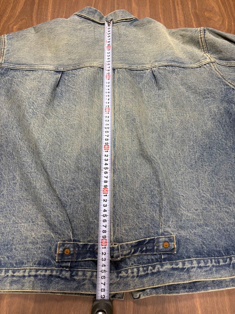 INTERIM DENIM JACKET USED加工
