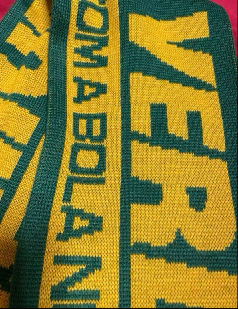 未使用】90s ヴェルディ川崎Jリーグフリンジ美品マフラー未開封Ꭲシャツ訳あり※