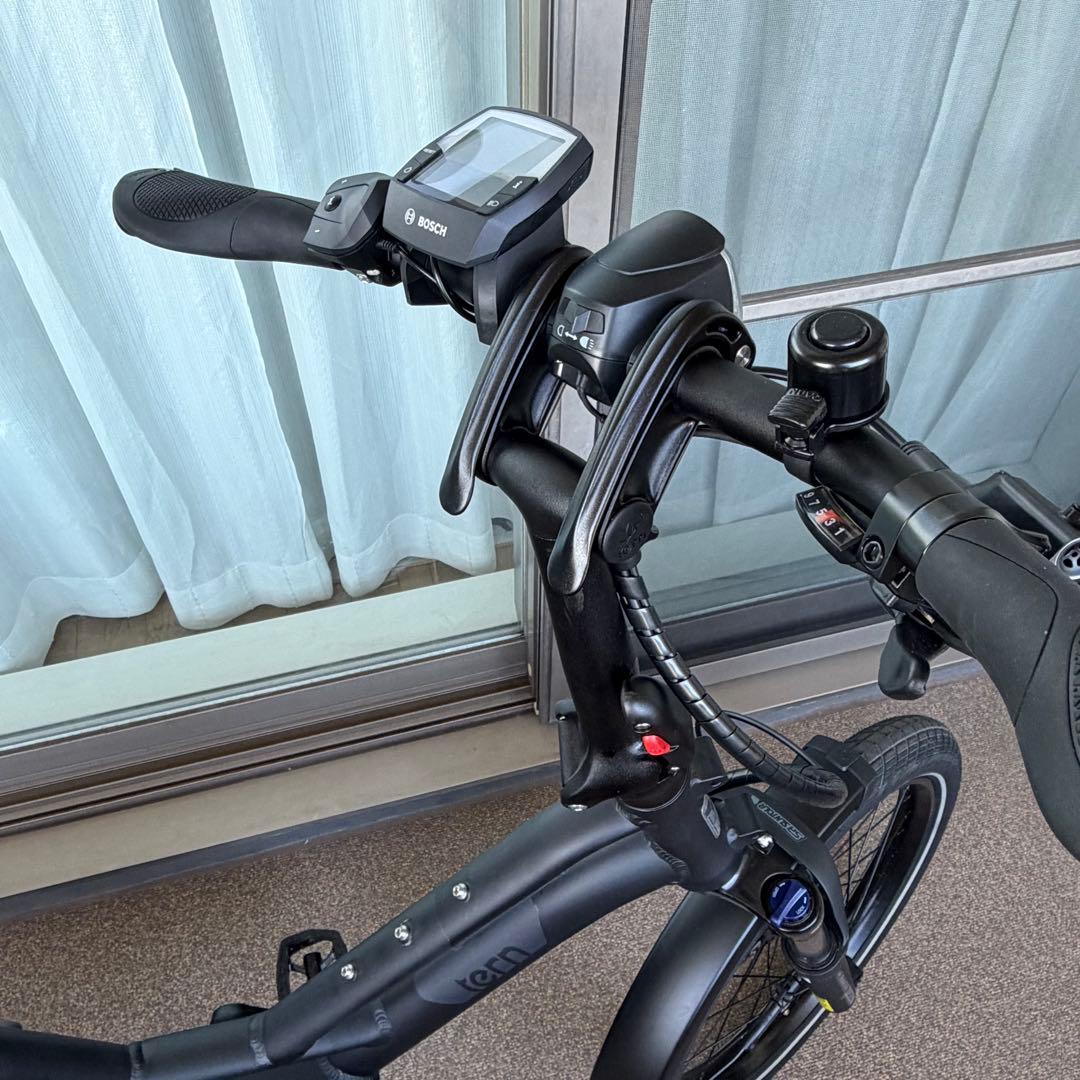 試乗 tern HSD P9 black 美品 ターン ブラック 電動アシスト