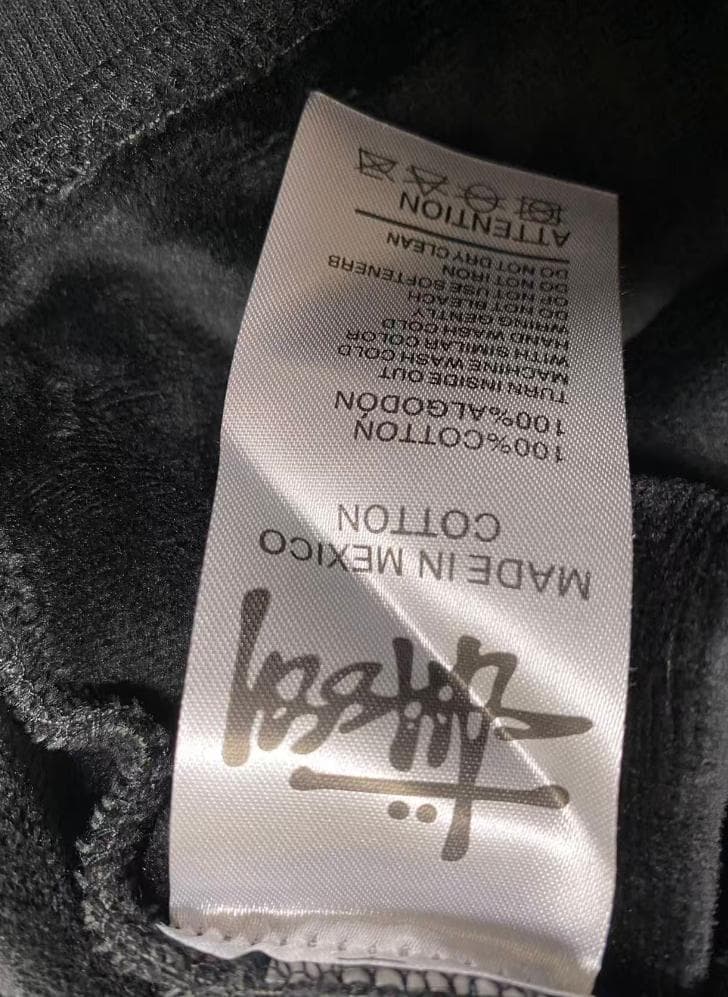 STUSSY ステューシー ワールドツアー バックプリント パーカー Mサイズ