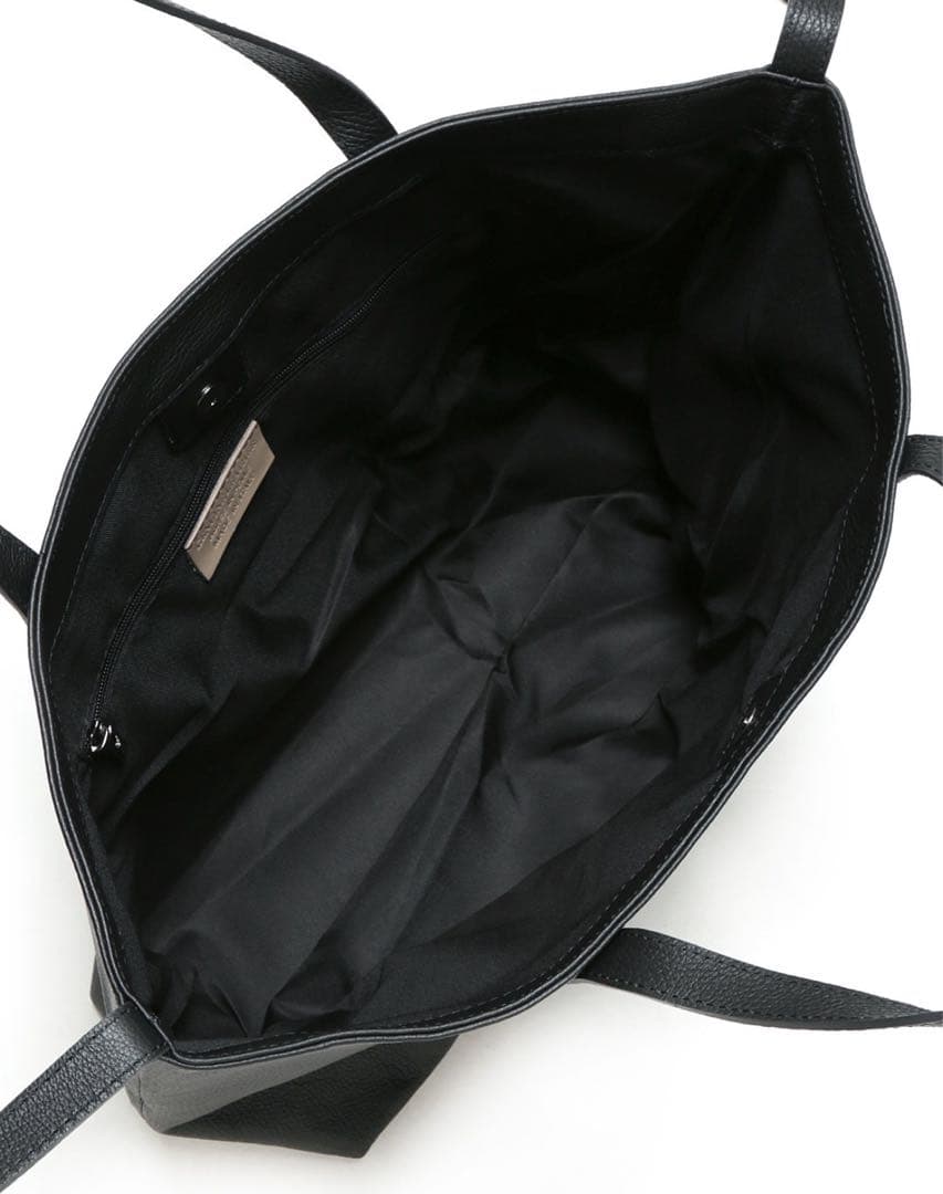 Pelliccia イタリア製 レザートートバッグ 黒&灰 2つセット