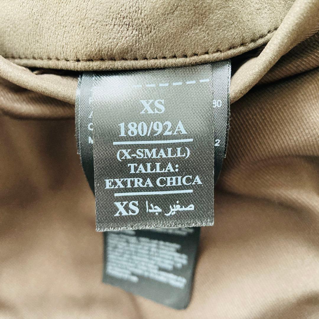 【超美品】all saints CORA LEATHER JACKETスエード