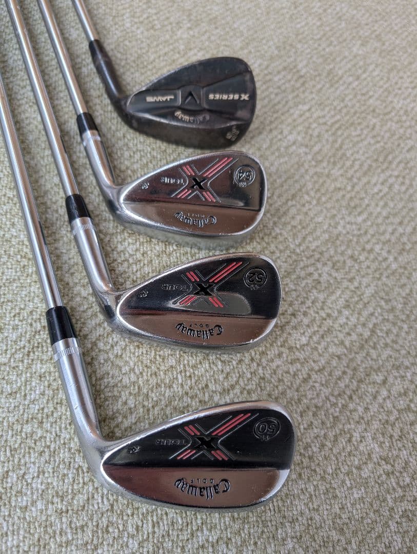 キャロウェイ X TOUR ウェッジ 3本➕JAWSウェッジ 58°　4本セット