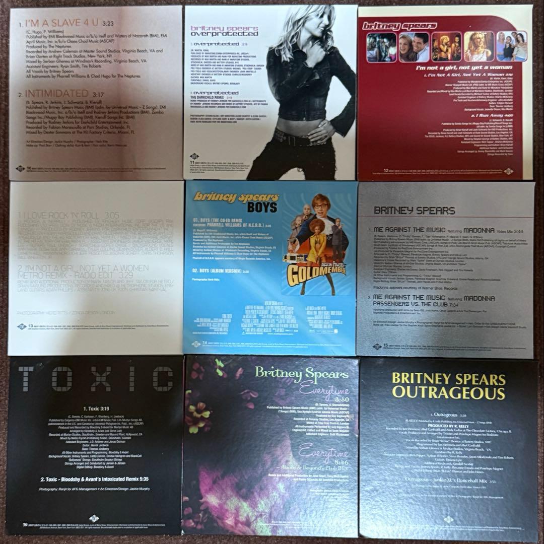 洋楽 Britney Spears The Singles Collection